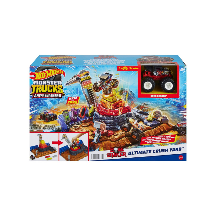 Hot Wheels Arena Smashers Bone Shaker - Joc Acrobatic
