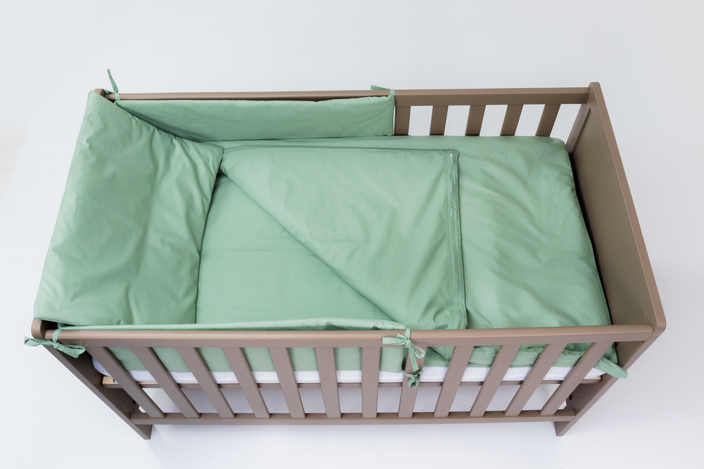 Set Lenjerie Patut 6 Piese E-kids Mint - Confort Sigur - imagine 4