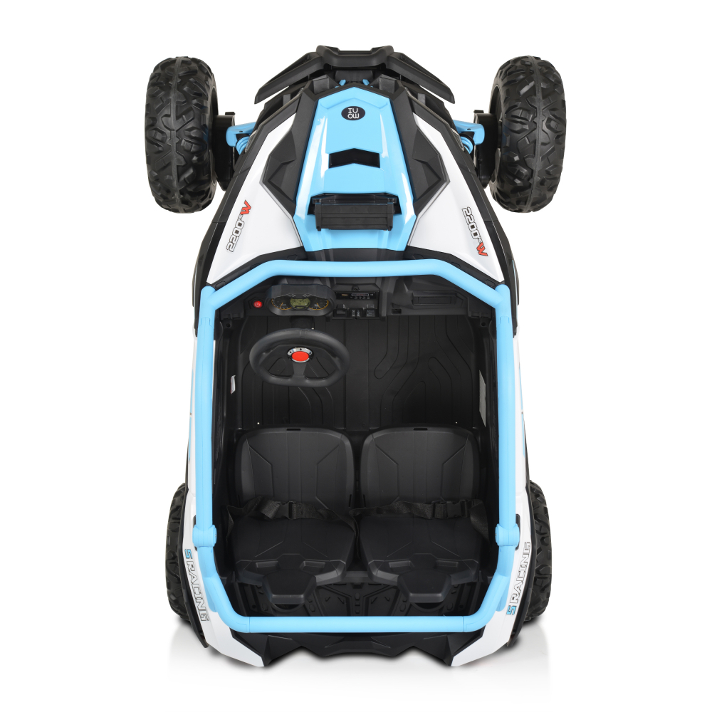 Moni Typhoon Blue 4x4 - Masinuta Electrica 2 Locuri - imagine 8