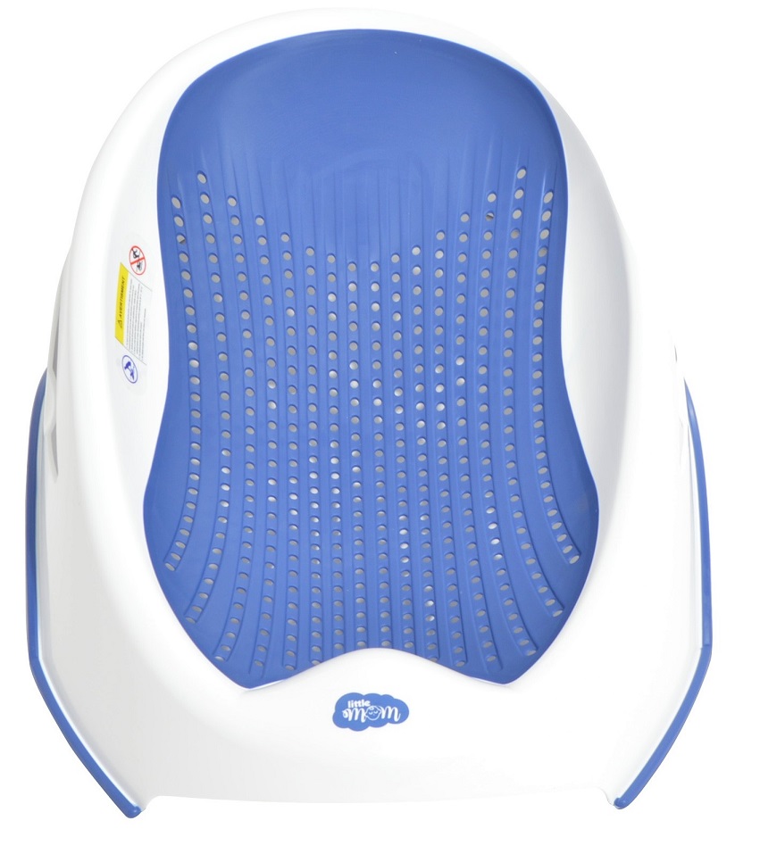 Suport Baie Little Mom Soft Blue | Confort & Siguranță
