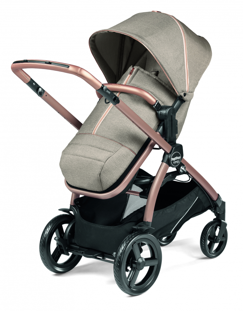 Carucior Peg Perego Ypsi Mon Amour, Bej-Roz - imagine 2