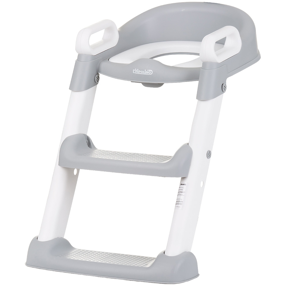 Reductor toaleta Chipolino Skippy cu scară gri - imagine 2