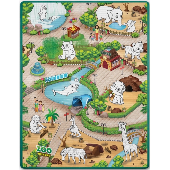 Salteluta de Joaca Ricokids Zoo | Dezvoltare si Confort - imagine 8