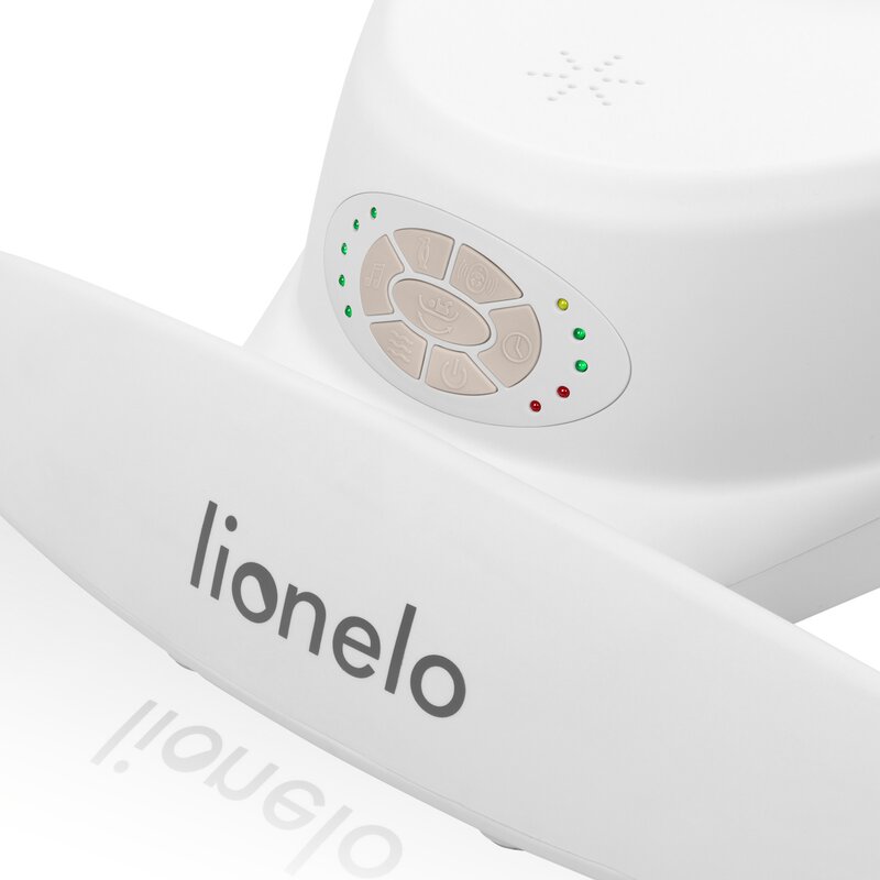 Balansoar Electric 2 în 1 Lionelo Mell Bej - imagine 10