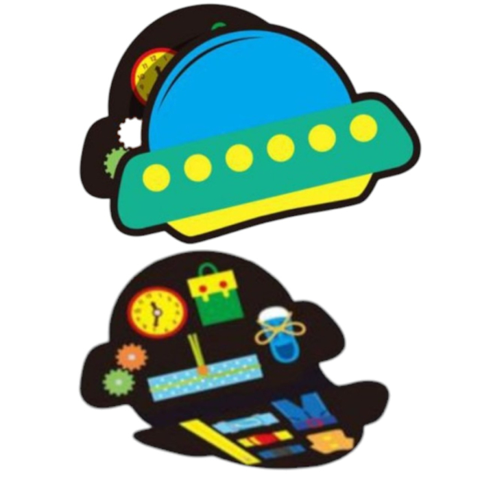Carte Senzorială OZN Creative World Toys