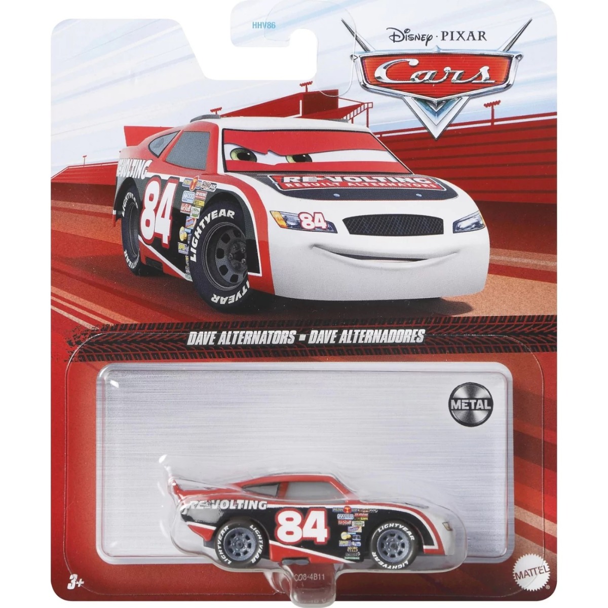 Mașinuță Metal Disney Cars Dave Alternators