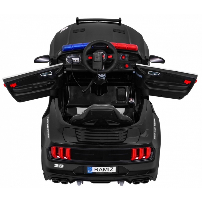 Masinuta Electrica T Sport Police Ramiz 70W - imagine 10