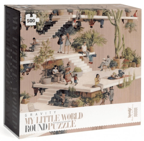 Puzzle Circular 500 Piese Londji | Descoperă Lumea