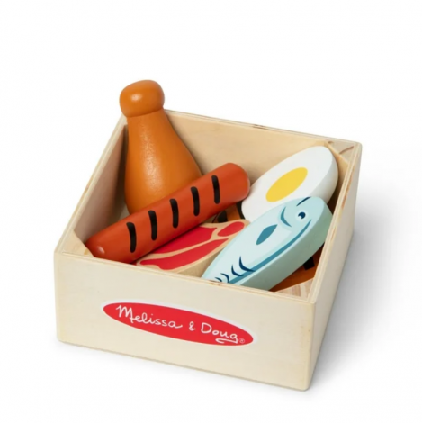 Set Proteine Lemn Melissa & Doug | Joc Educativ - imagine 2