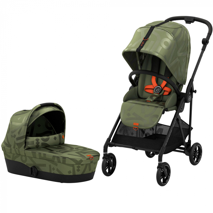 Carucior Cybex Melio Street 2 in 1, Olive Green