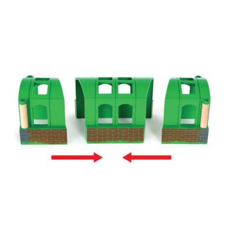 Tunel Flexibil Brio 33709 - Trenulete Lemn - imagine 3