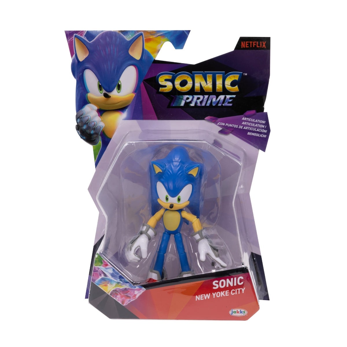 Figurina Articulata Sonic the Hedgehog, 13 cm