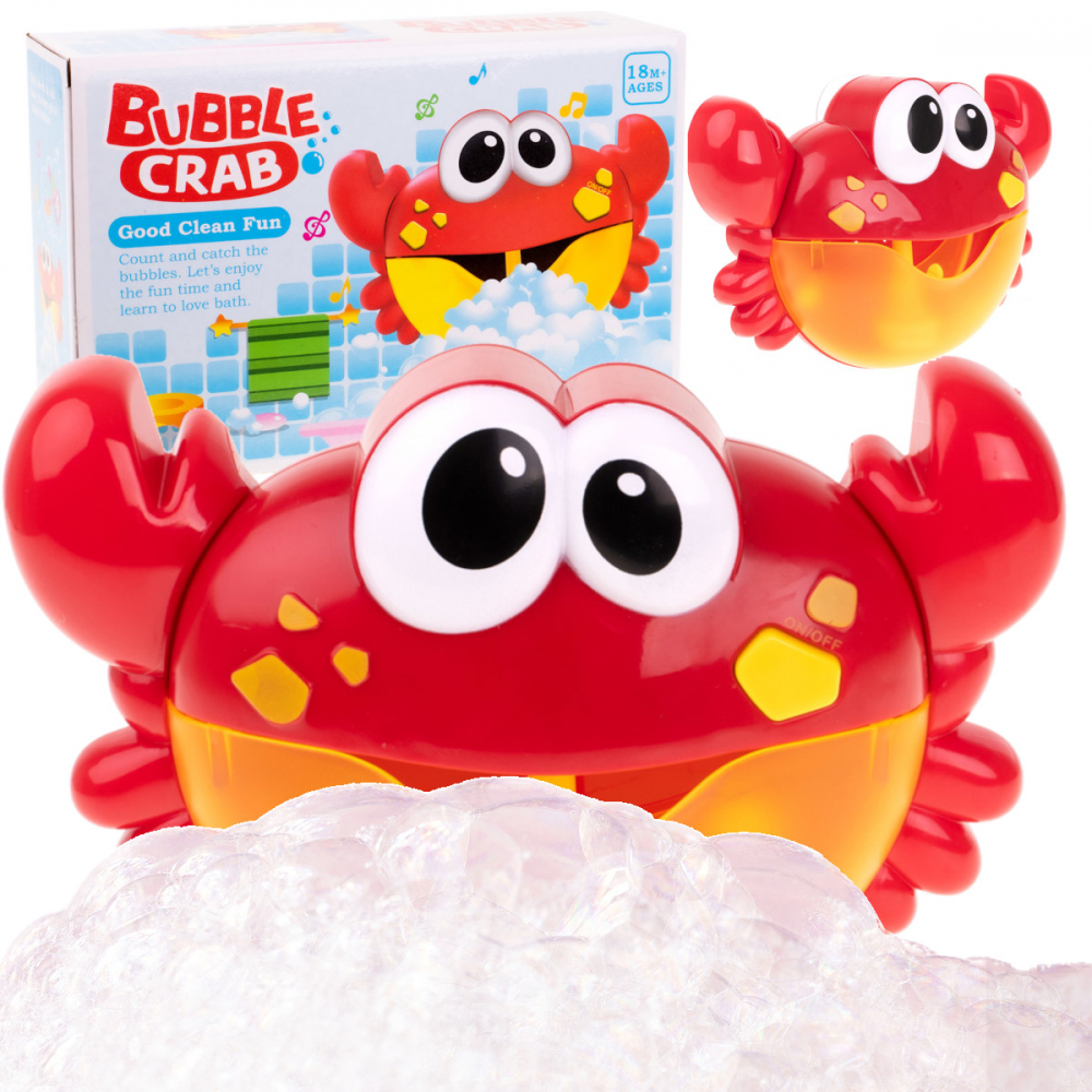 Ikonka Crab Muzical Generator Spumă Baie