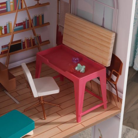 Căsuță Păpuși Rowan Kidkraft cu Mobilier - imagine 9