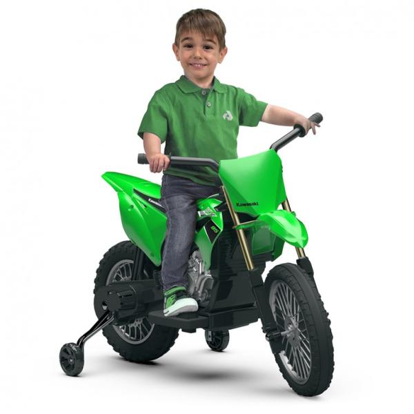 Motocicleta Kawasaki KX85 Injusa 6V + Roti - imagine 4