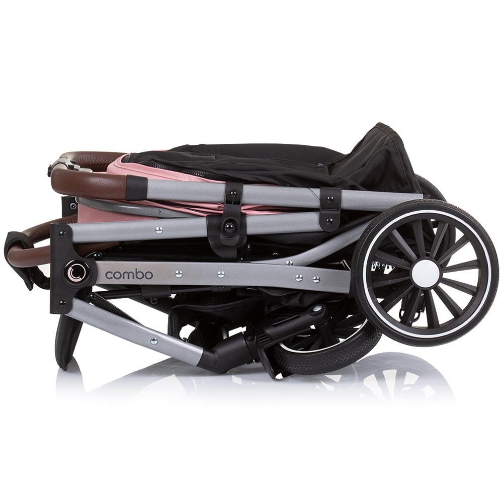 Carucior Chipolino Combo Flamingo, Sport, 0-22kg - imagine 6