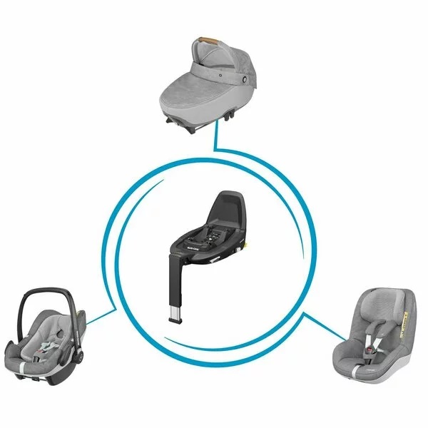 Baza Auto Maxi-Cosi FamilyFix3 | Siguranță Premium 0-4 Ani - imagine 2