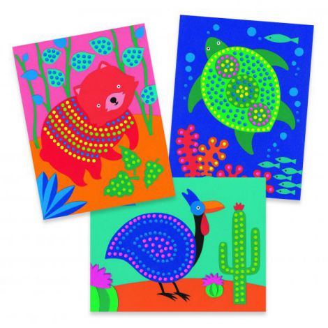 Atelier creativ Pointillisme Djeco - imagine 5
