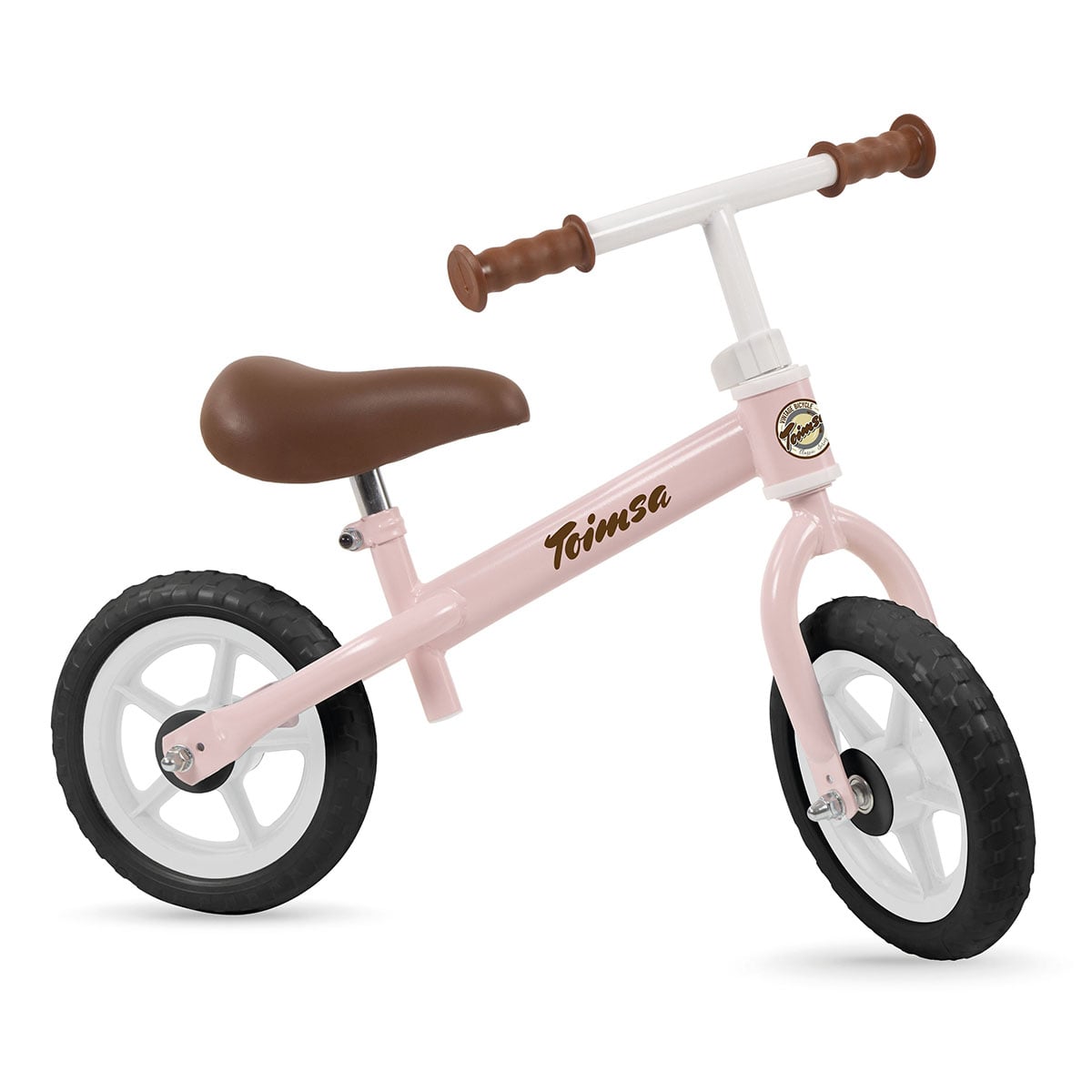Bicicleta fara pedale Toimsa Vintage 10 inch Roz
