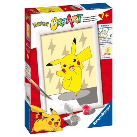 CreArt Pikachu | Set Pictura pe Numere Ravensburger - imagine 2
