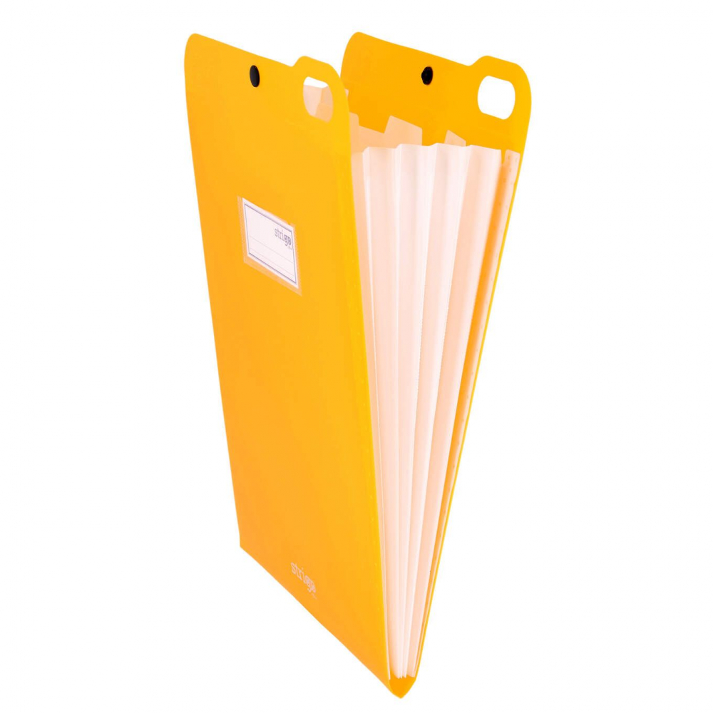Organizator Strigo A4 5 separatoare | Portocaliu neon