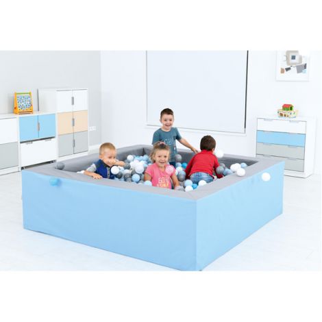 Piscina Bile Moje Bambino Gri-Bleu 2x2m - imagine 7