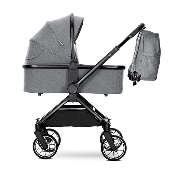 Lorelli Reya 2in1 Grey - Carucior Premium - imagine 2