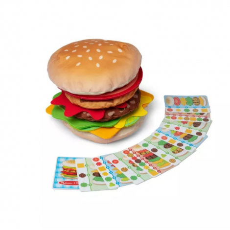 Burger Gigant Melissa&Doug | Joc Educativ - imagine 8