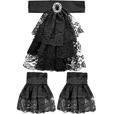 Jabou & Mânșete Dantela Widmann | Costum Nobil/Vampir