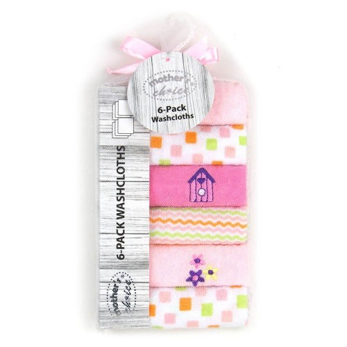 Set 6 Mini Prosopele Bebeluși Roz Mother's Choice