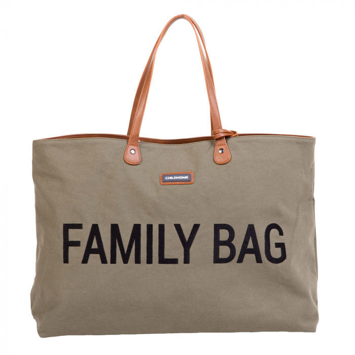 Geanta Childhome Family Bag Kaki Resigilată