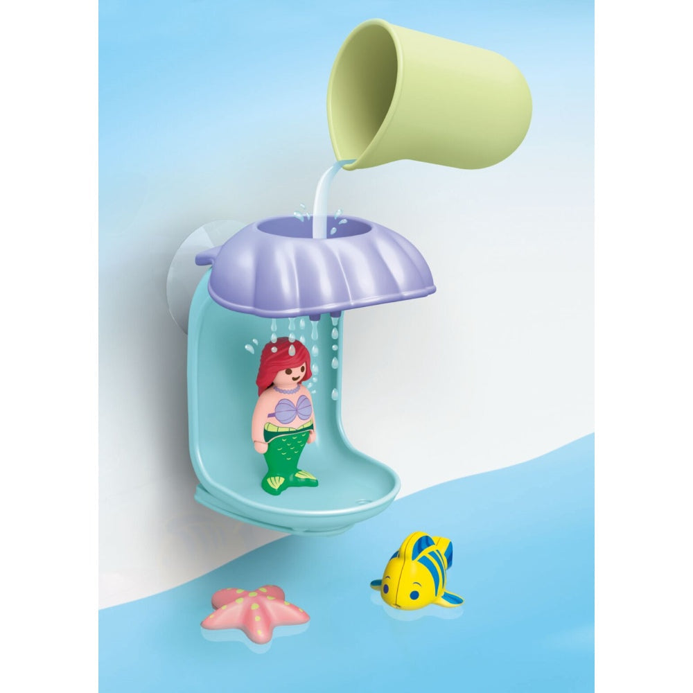 Jucărie Baie Ariel Disney Playmobil Scoacă Dus - imagine 3