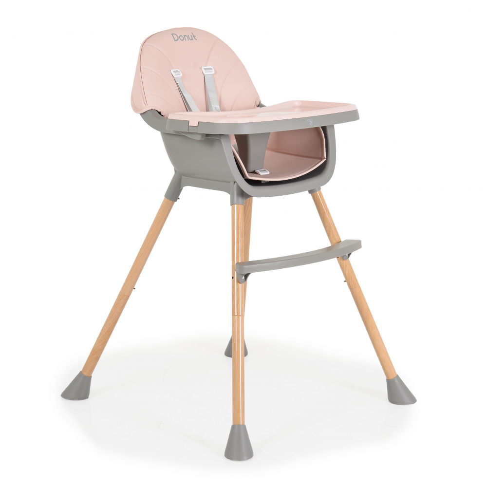 Scaun de masa 2in1 Moni Donut Pink, Reglabil - imagine 10