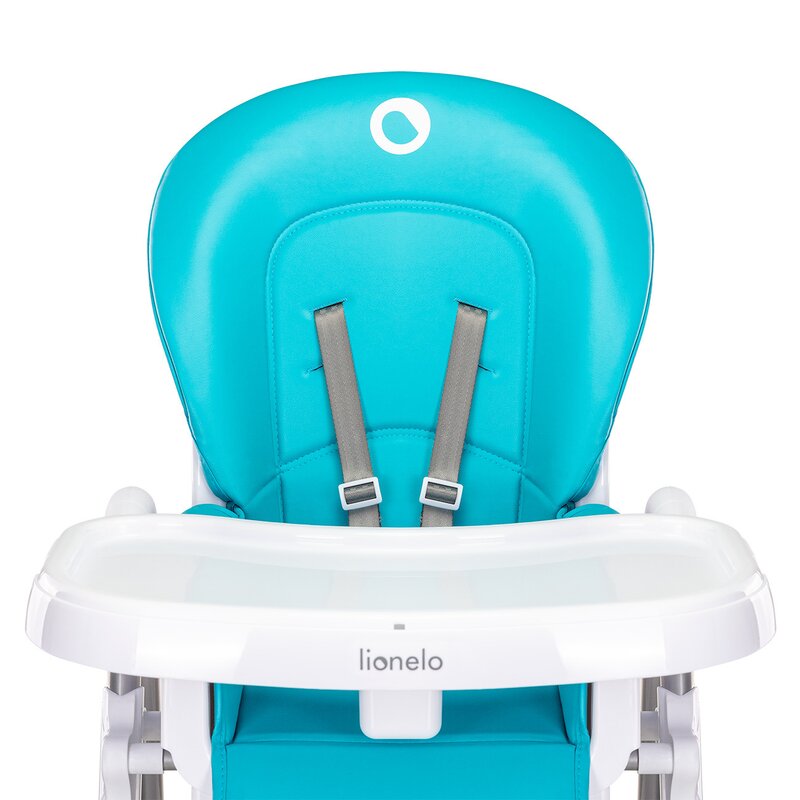 Scaun de masa Lionelo Linn Plus Metal Turcoaz - imagine 6