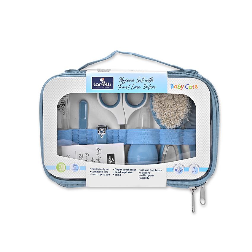 Set Ingrijire Bebelusi 7 Produse Lorelli Blue - imagine 2