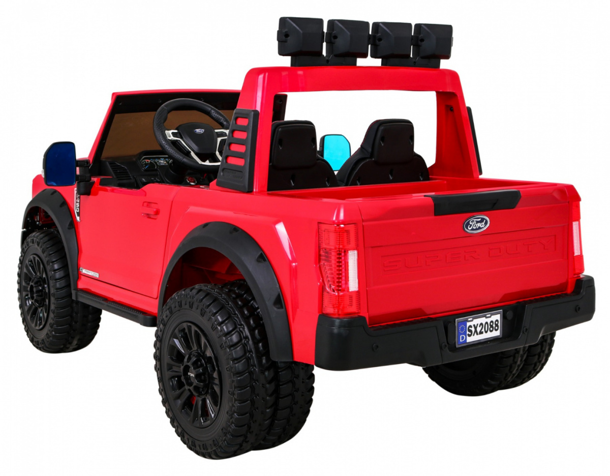 Ford Super Duty XXL 4x4 Rosu - 2 Locuri | Autokids - imagine 4