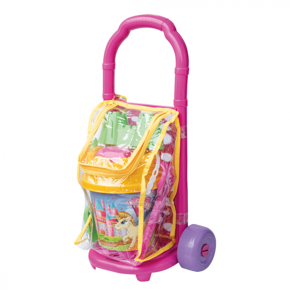 Set Jucării Plajă Troller Princess 7 Accesorii - imagine 3