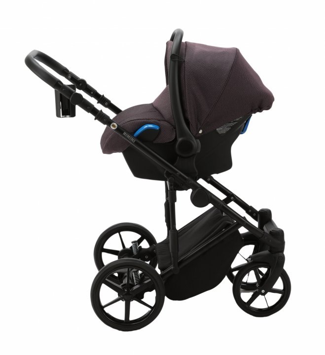 Carucior Adamex Rimini 3in1 iSize Raspberry - imagine 2