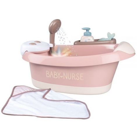 Smoby Baby Nurse Baleno Bath - Cadita cu hidromasaj