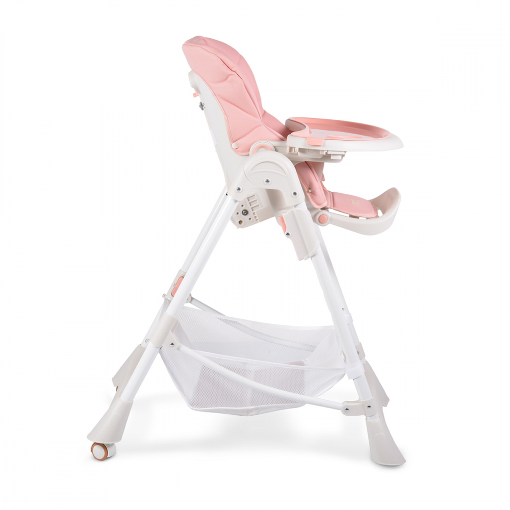 Scaun de masa Moni Chocolate Pink, Confortabil si Stabil - imagine 7