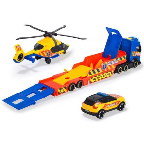 Dickie Toys Set Salvare 40cm cu 3 Vehicule - imagine 2