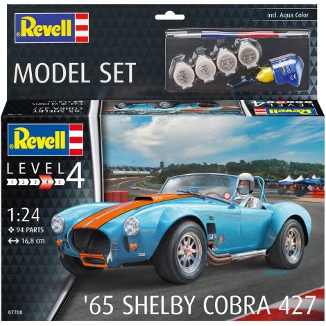 Revell Cobra 427 V8 - Machetă 1:24 Detaliată - imagine 6