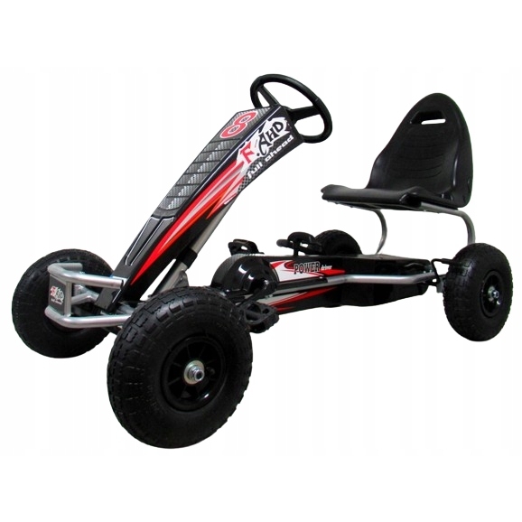 Kart Pedale R-Sport G5, Roți Gonflabile, 4-10 Ani - imagine 3