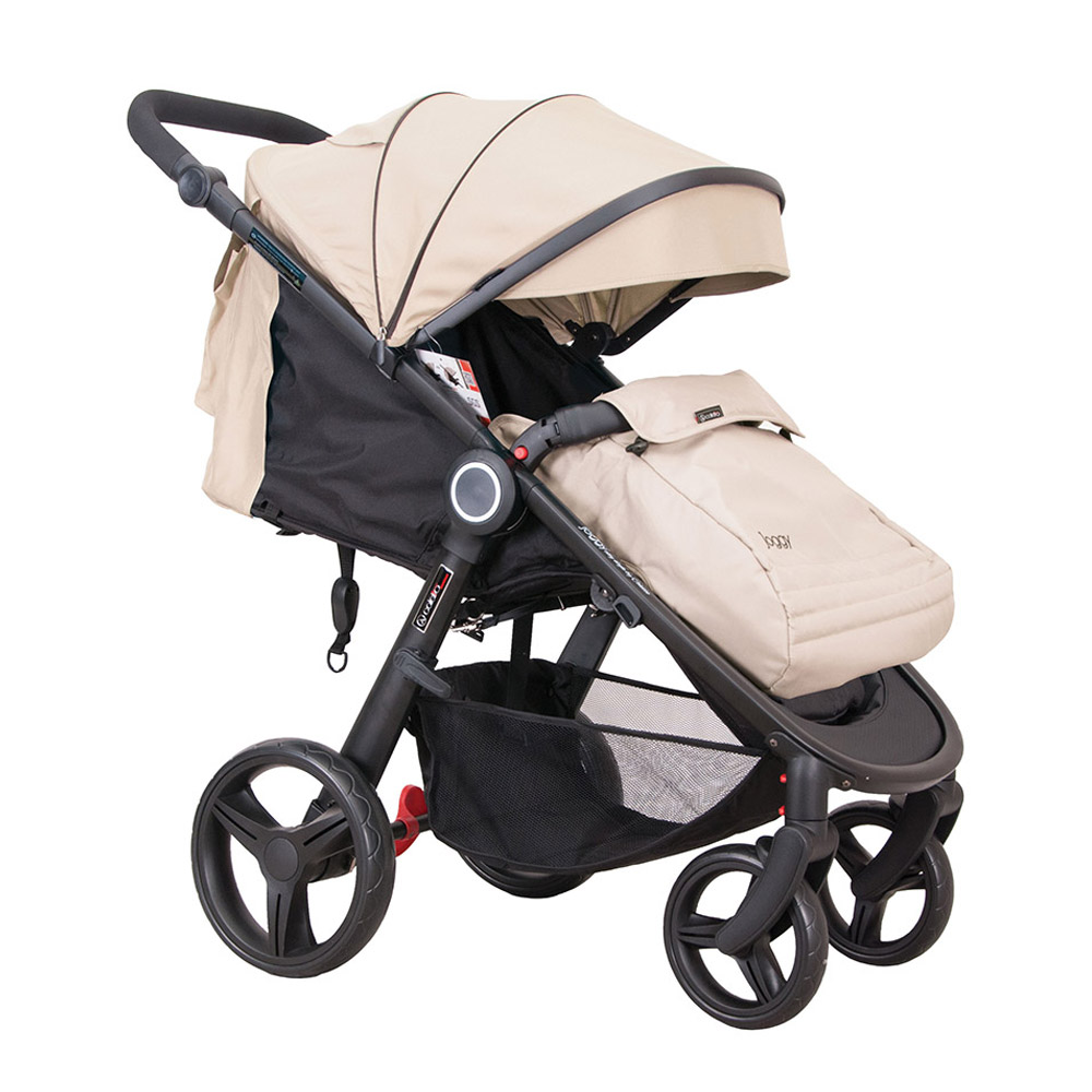 Carucior Sport Coletto Joggy Bej, Confort Si Manevrabilitate - imagine 3