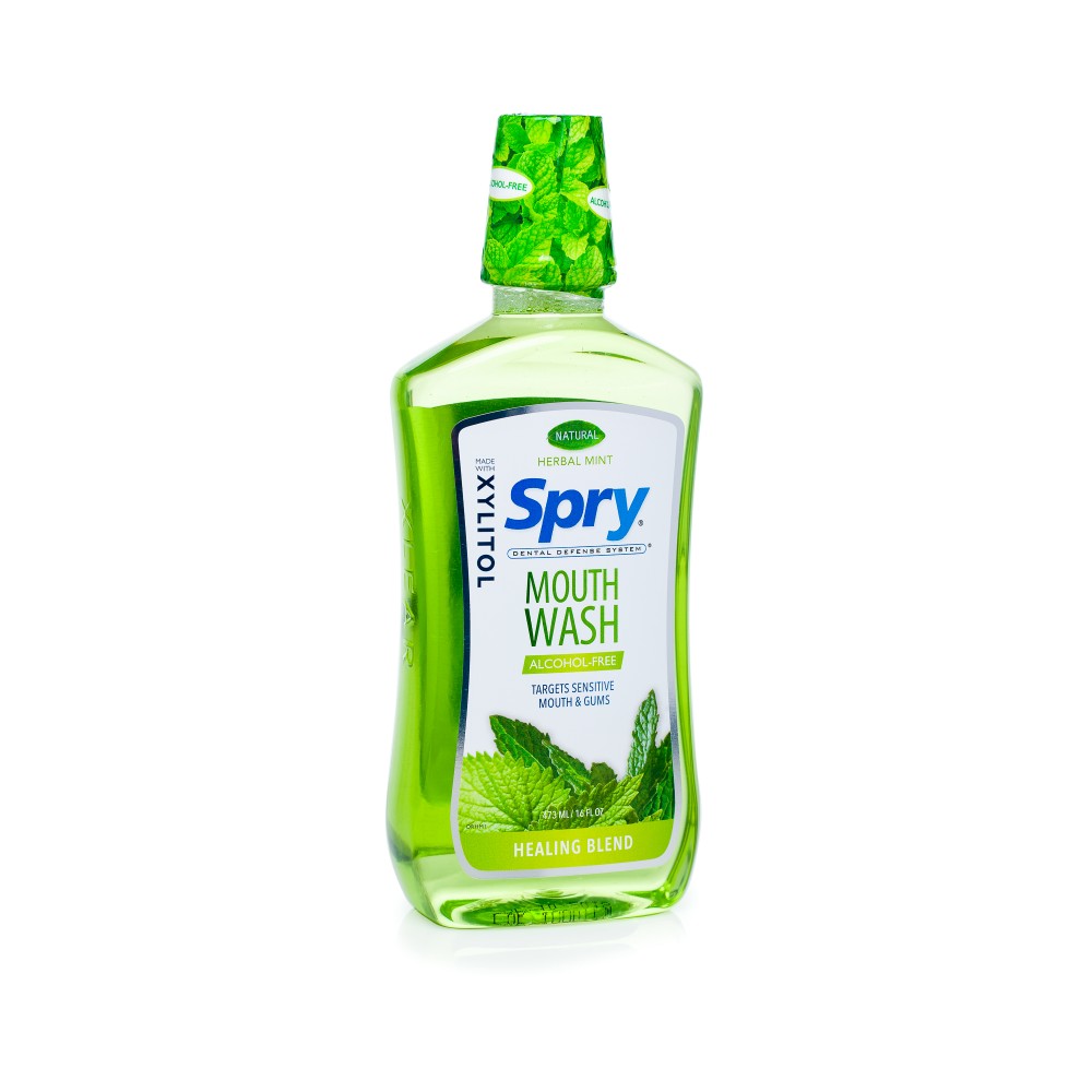 Apa de gură Spry cu Xylitol, Fără Alcool, 473 ml - imagine 2