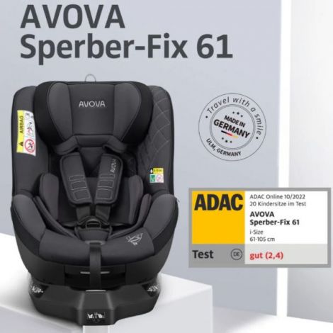 Scaun Auto Avova Sperber-Fix 61 Rotativ 360° - imagine 6