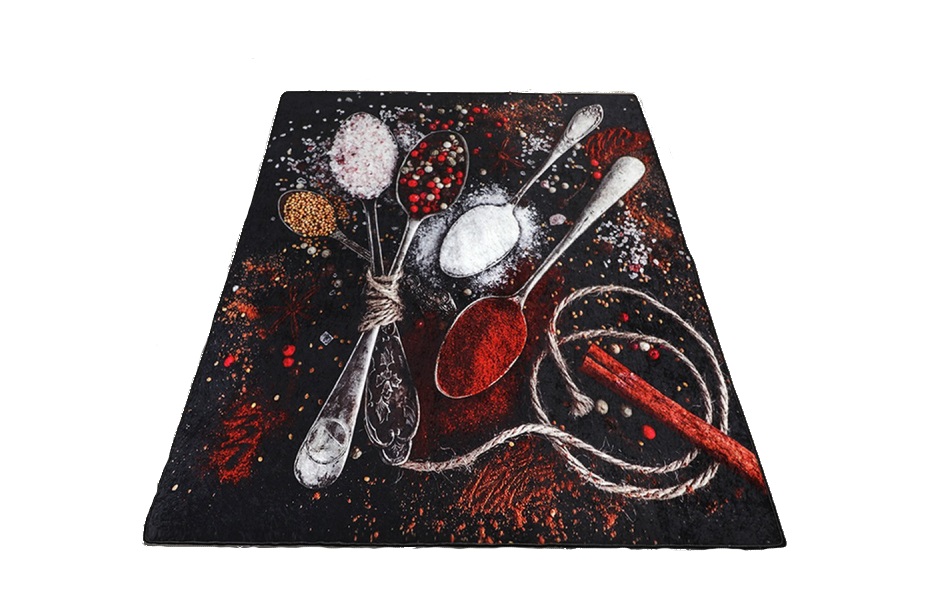 Covor Bucătărie Antiderapant Spice Black | Chilai Home - imagine 5