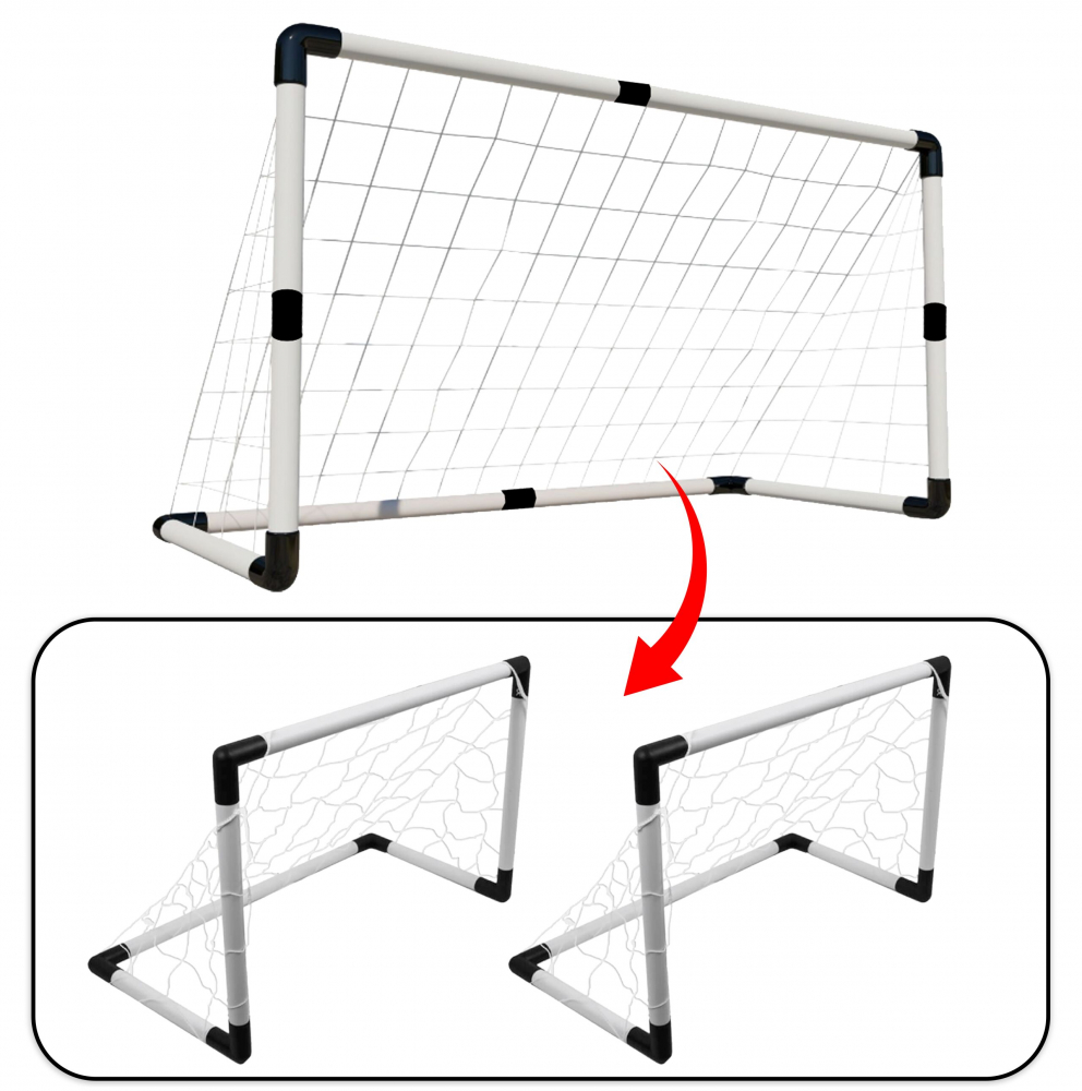 Set 2 Porti Fotbal Malplay cu Minge si Pompa - imagine 9