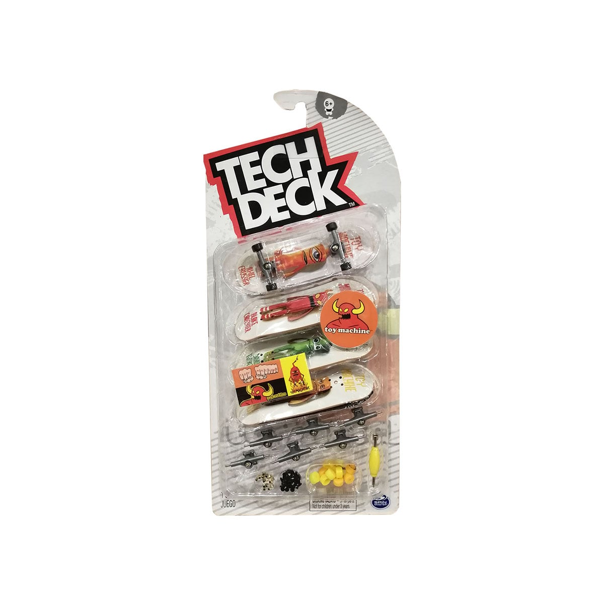 Set 4 mini placi Tech Deck cu accesorii