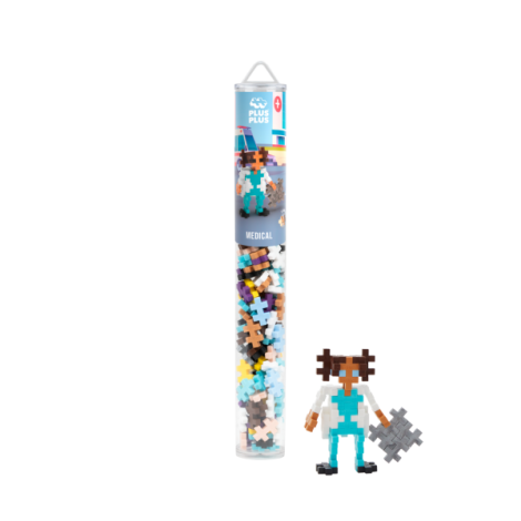 Plus-Plus Doctor 100 piese - Jucărie STEM educativă - imagine 2